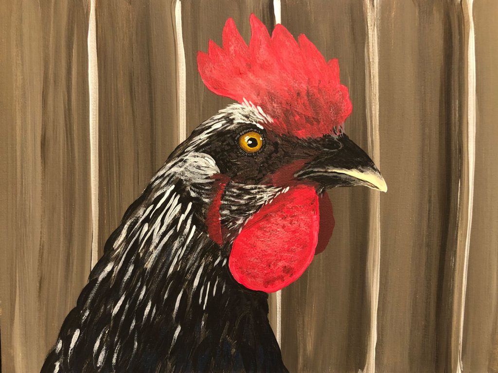 Sisko chicken painting