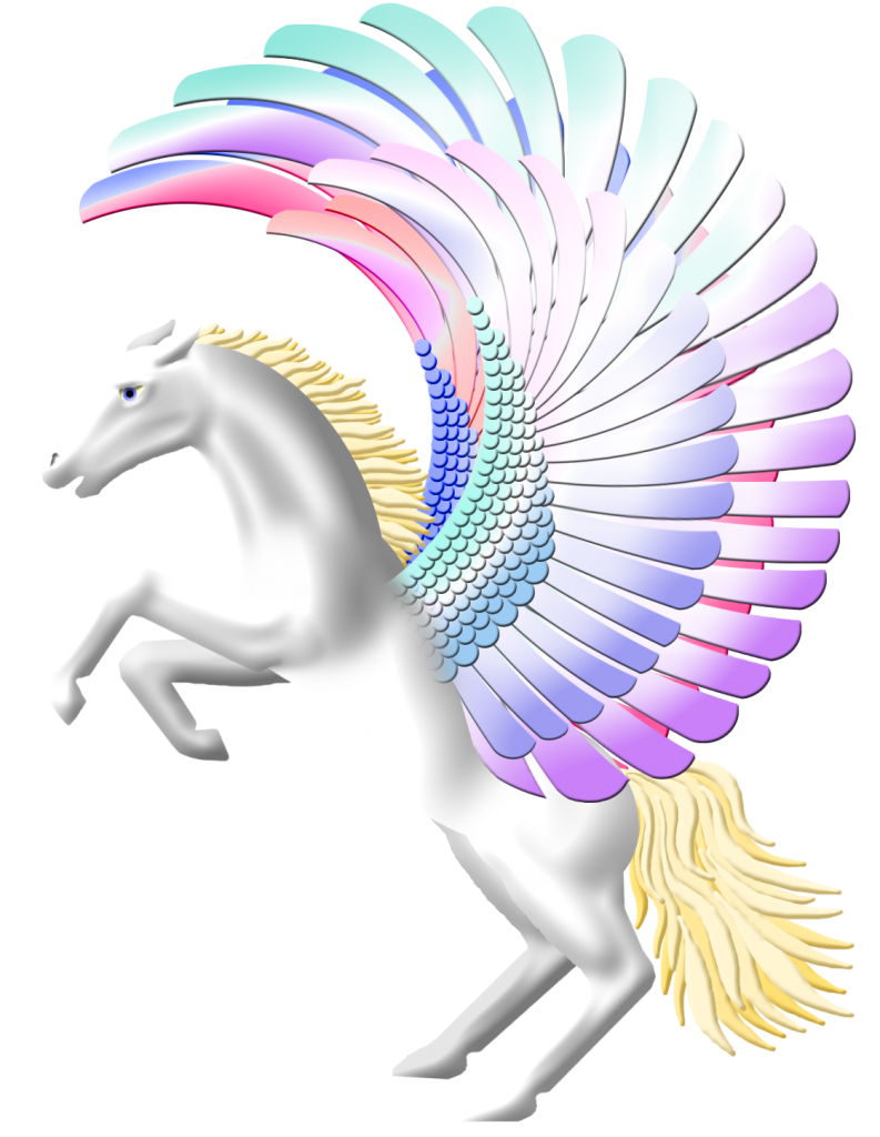 Pegasus Graphic Madlantern Arts