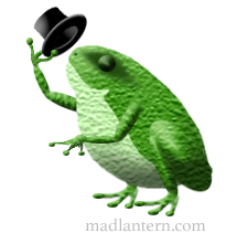 Frog with Top Hat